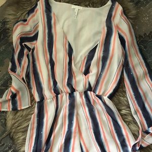 Long sleeve romper